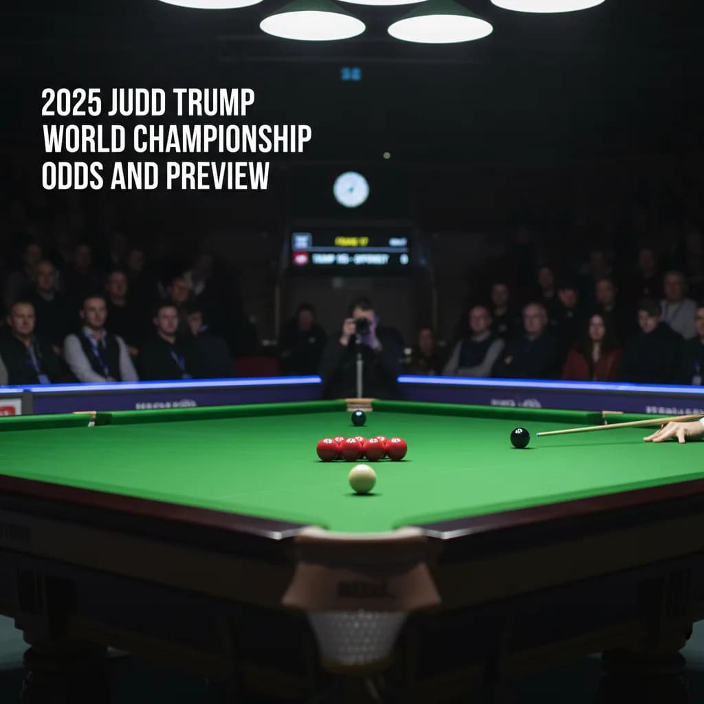 2025 Judd Trump World Championship odds and preview