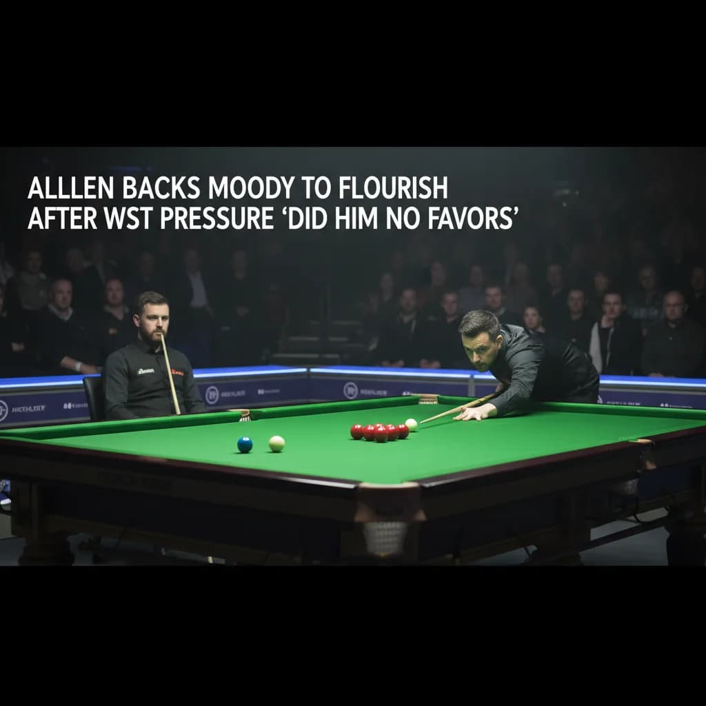 Allen Backs Moody to Flourish After WST Pressure 'Did Him No Favours'