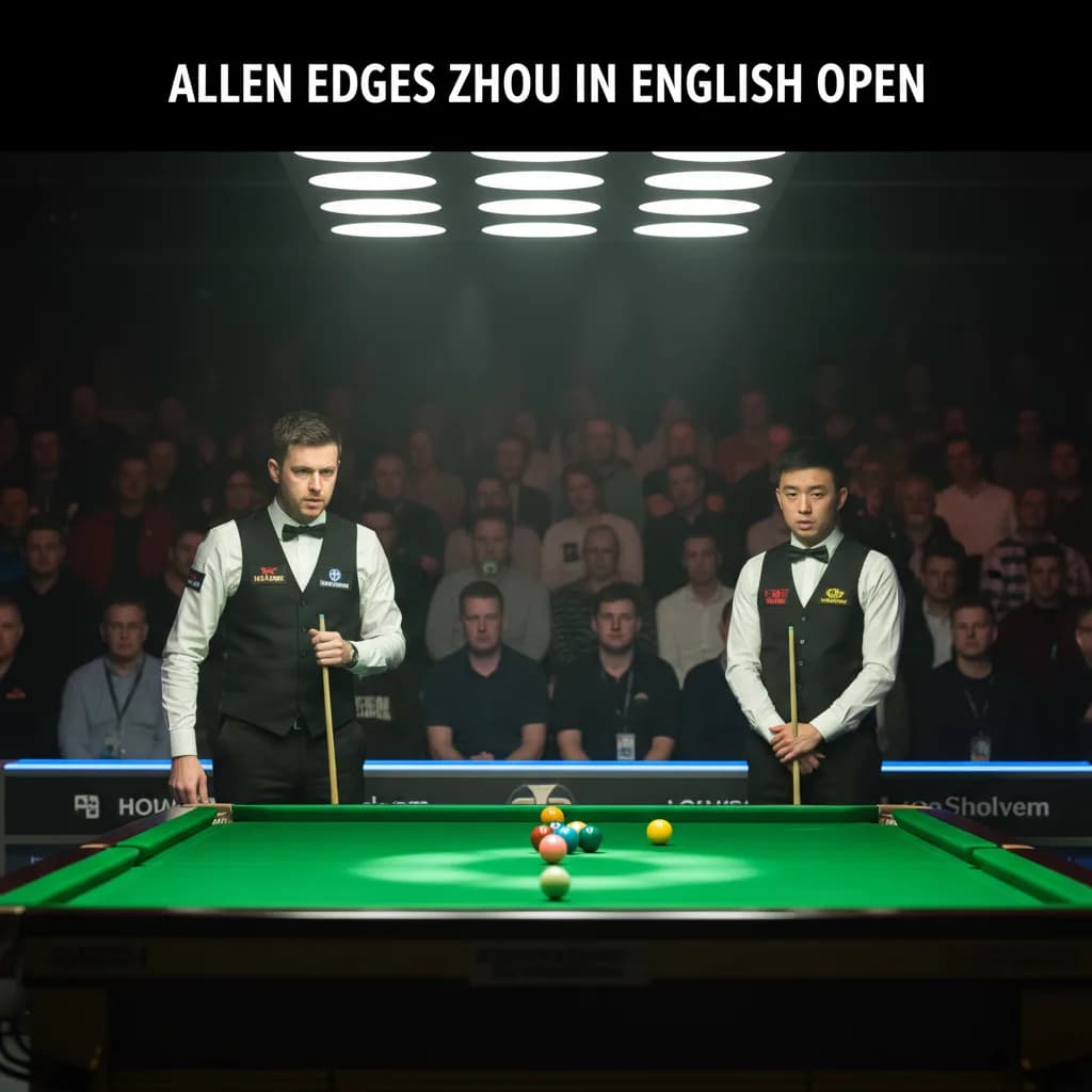 Allen Edges Zhou in English Open
