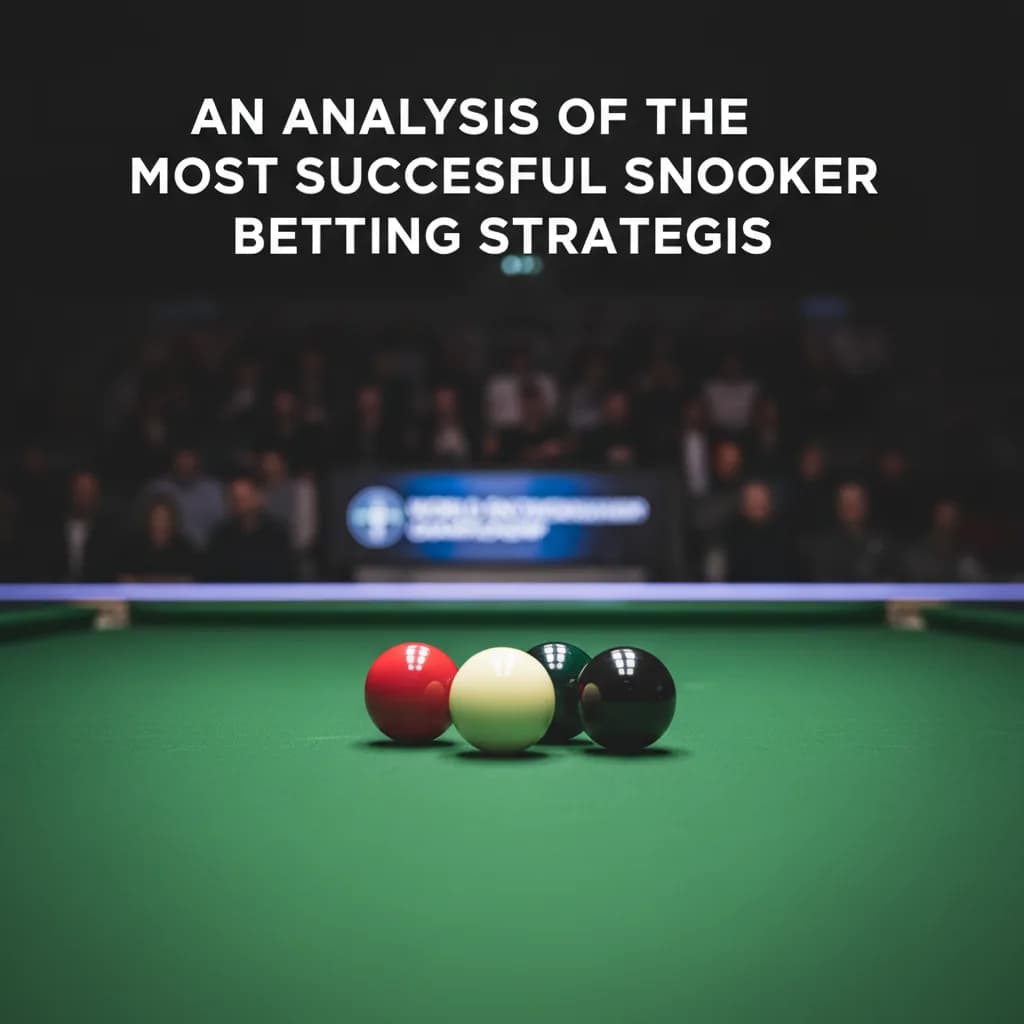 An Analysis of the Most Successful Snooker Betting Strategies