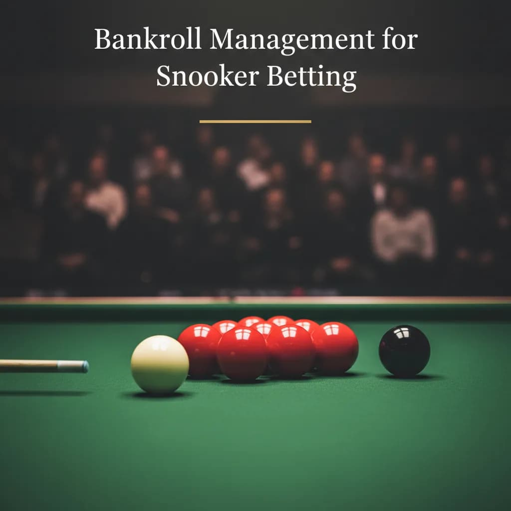 Bankroll Management for Snooker Betting