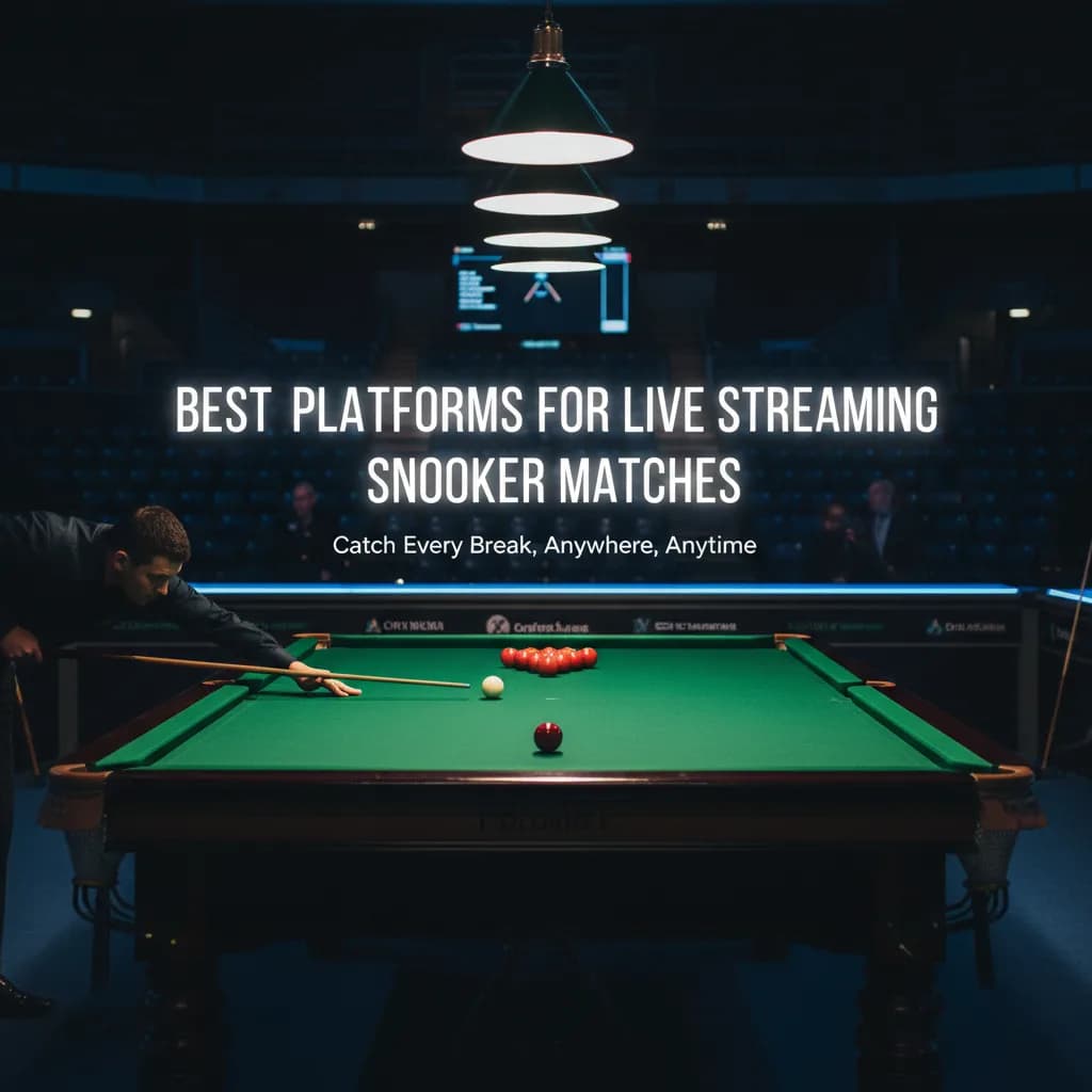 Best Platforms for Live Streaming Snooker Matches