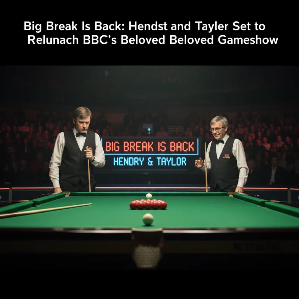 Big Break Is Back: Hendry and McGuinness Set to Relaunch BBC's Beloved Snooker Gameshow