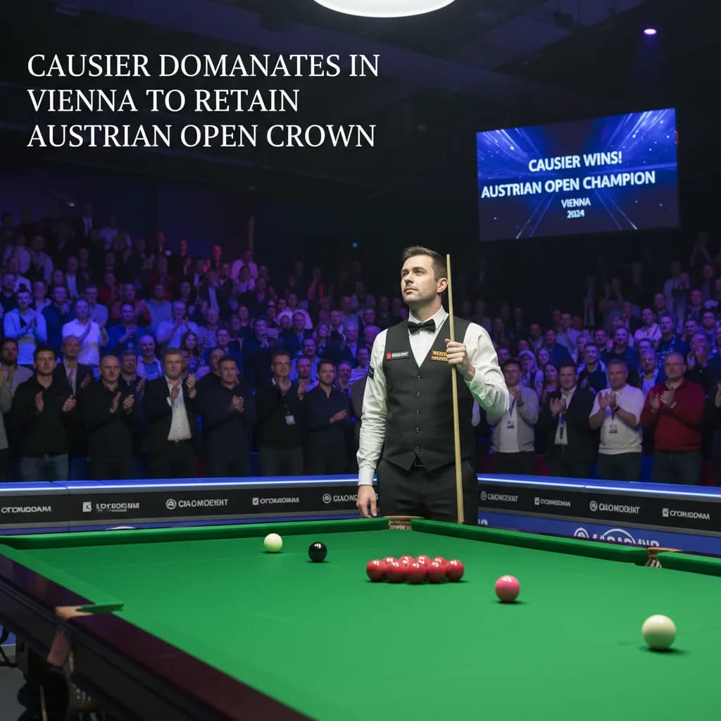 Causier Dominates in Vienna to Retain Austrian Open Crown