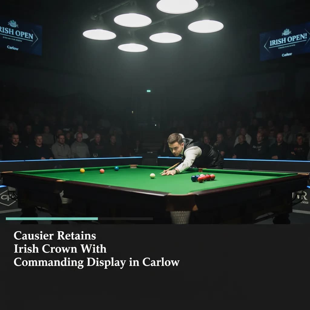 Causier Retains Irish Open Crown With Commanding Display in Carlow