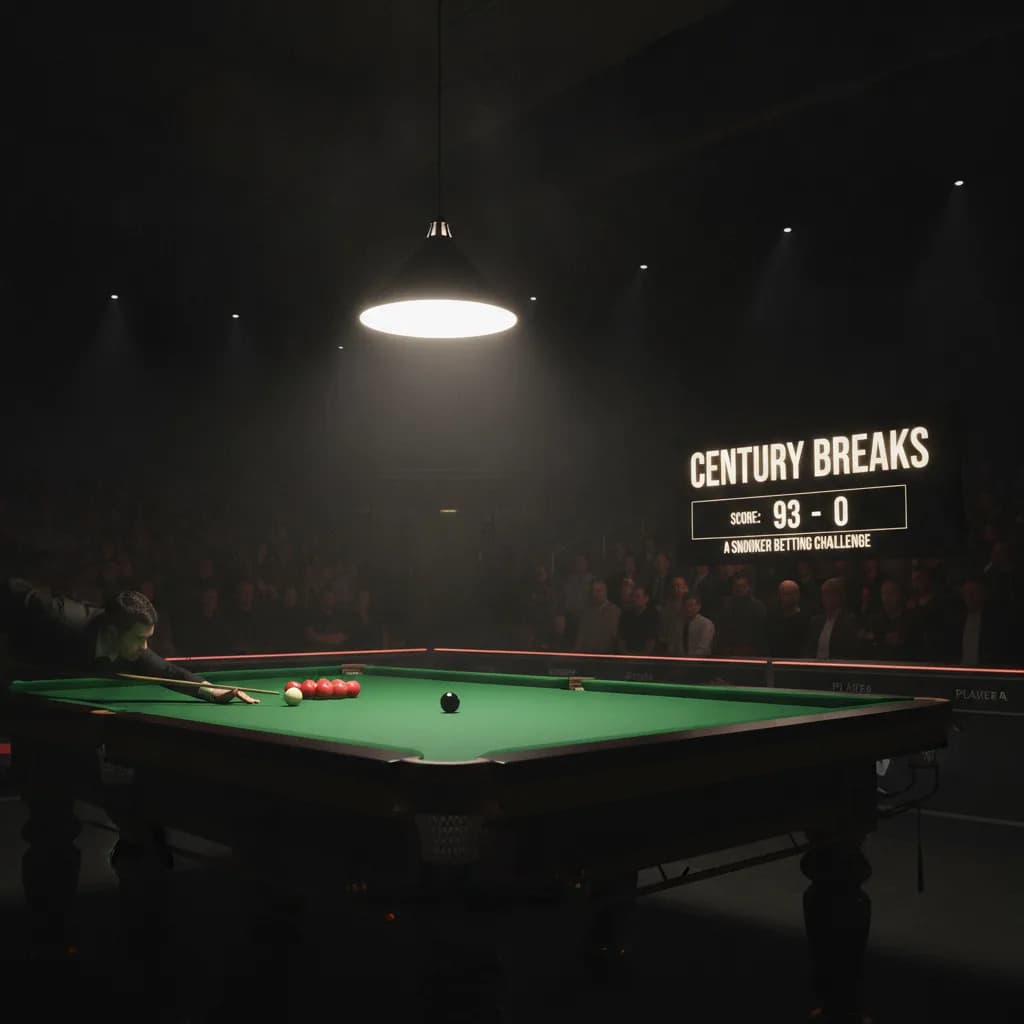 Century Breaks: A Snooker Betting Challenge