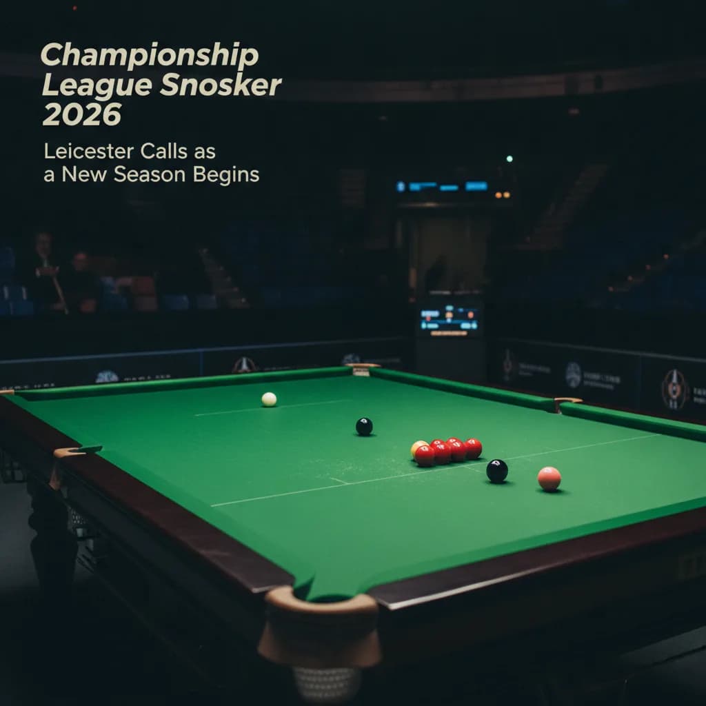 Championship League Snooker 2026: Leicester Calls as a New Season Begins