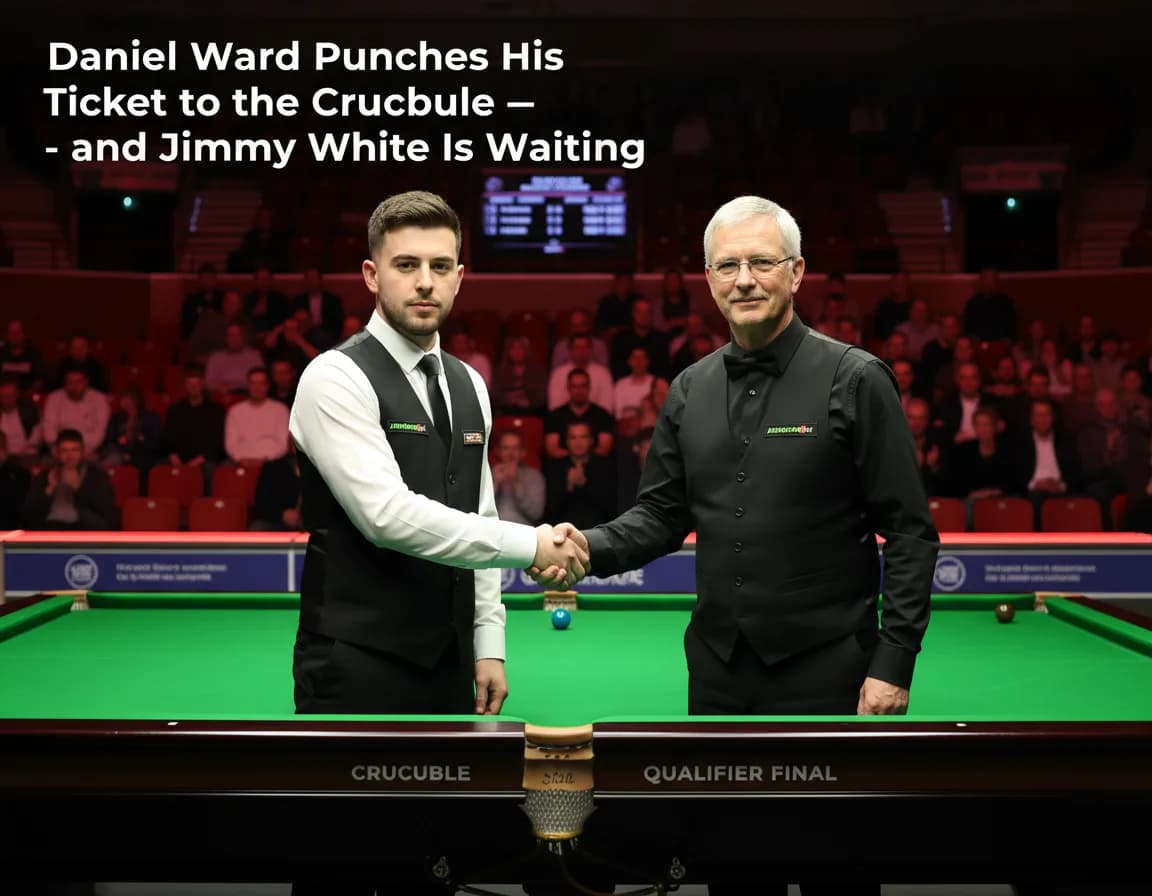 Daniel Ward Punches His Ticket to the Crucible — and Jimmy White Is Waiting