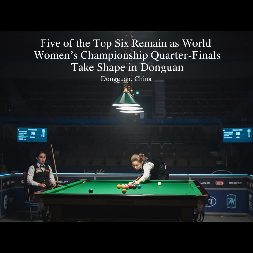 Five of the Top Six Remain as World Women's Championship Quarter-Finals Take Shape in Dongguan