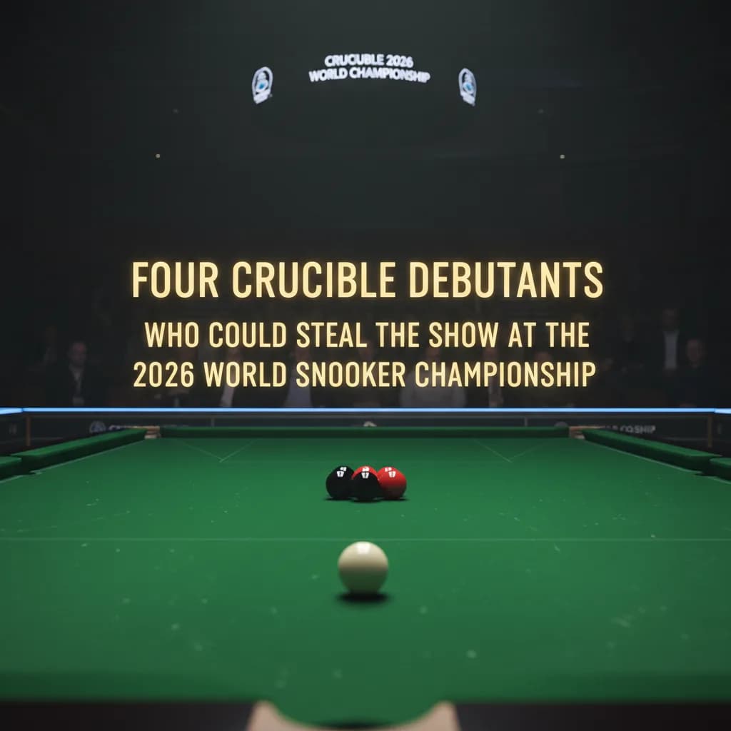 Four Crucible Debutants Who Could Steal the Show at the 2026 World Snooker Championship