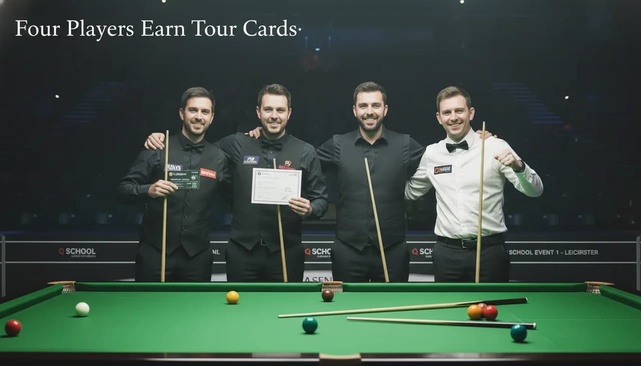 Four Players Earn Tour Cards at Q School Event 1 in Leicester