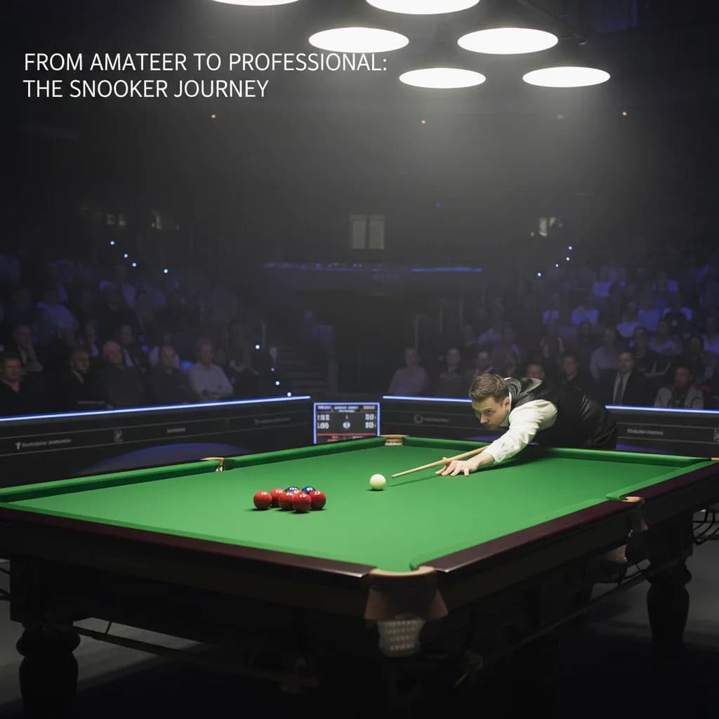 From Amateur to Professional: The Snooker Journey