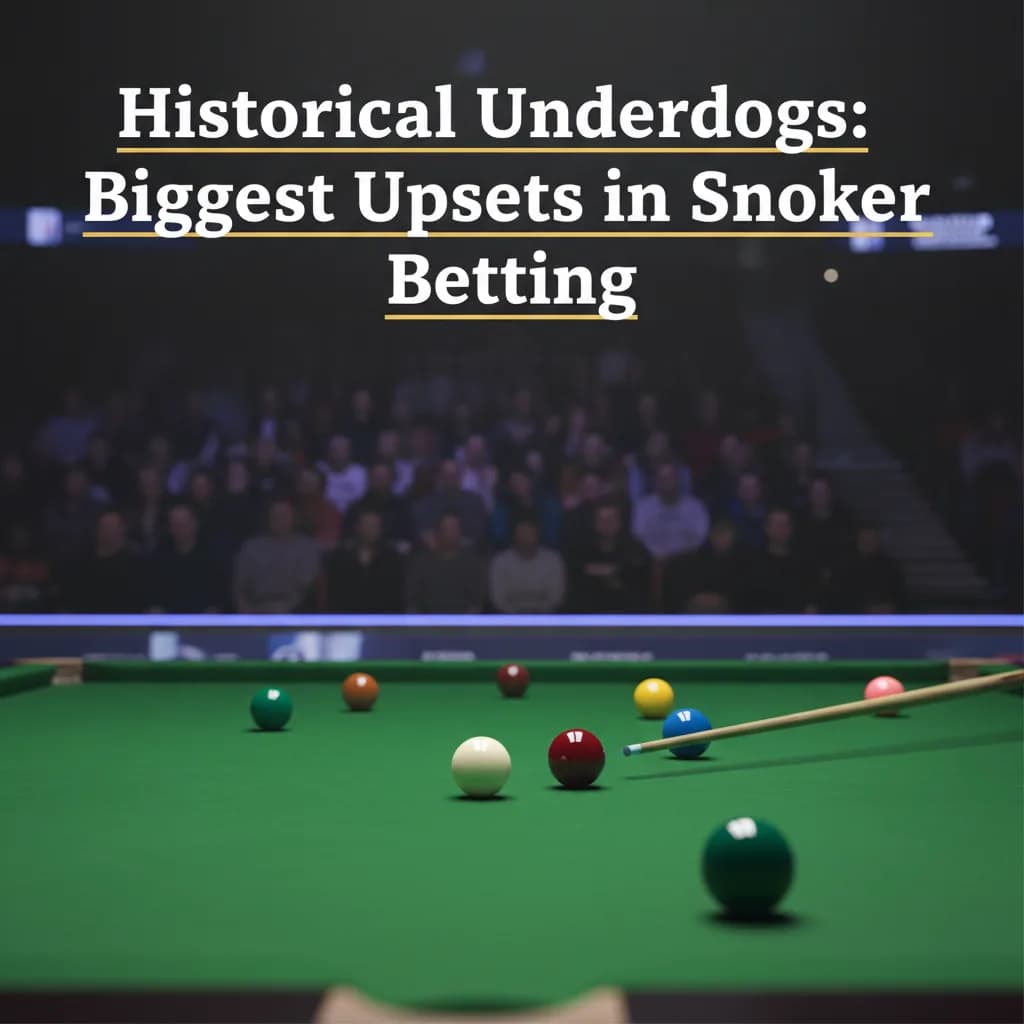 Historical Underdogs: Biggest Upsets in Snooker Betting