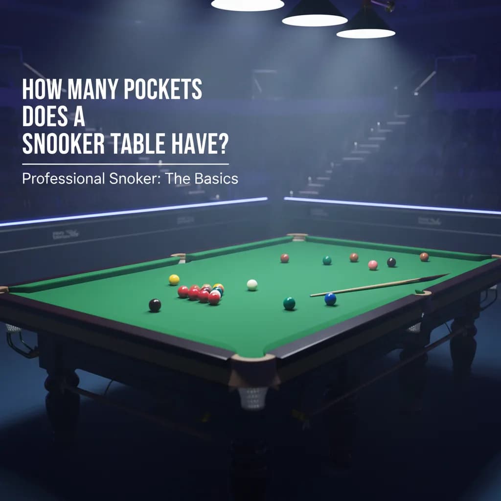 How Many Pockets Does a Snooker Table Have?