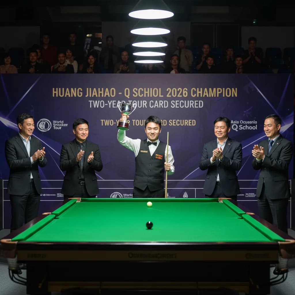 Huang Jiahao Bounces Back With Q School Glory to Secure Two-Year Tour Card