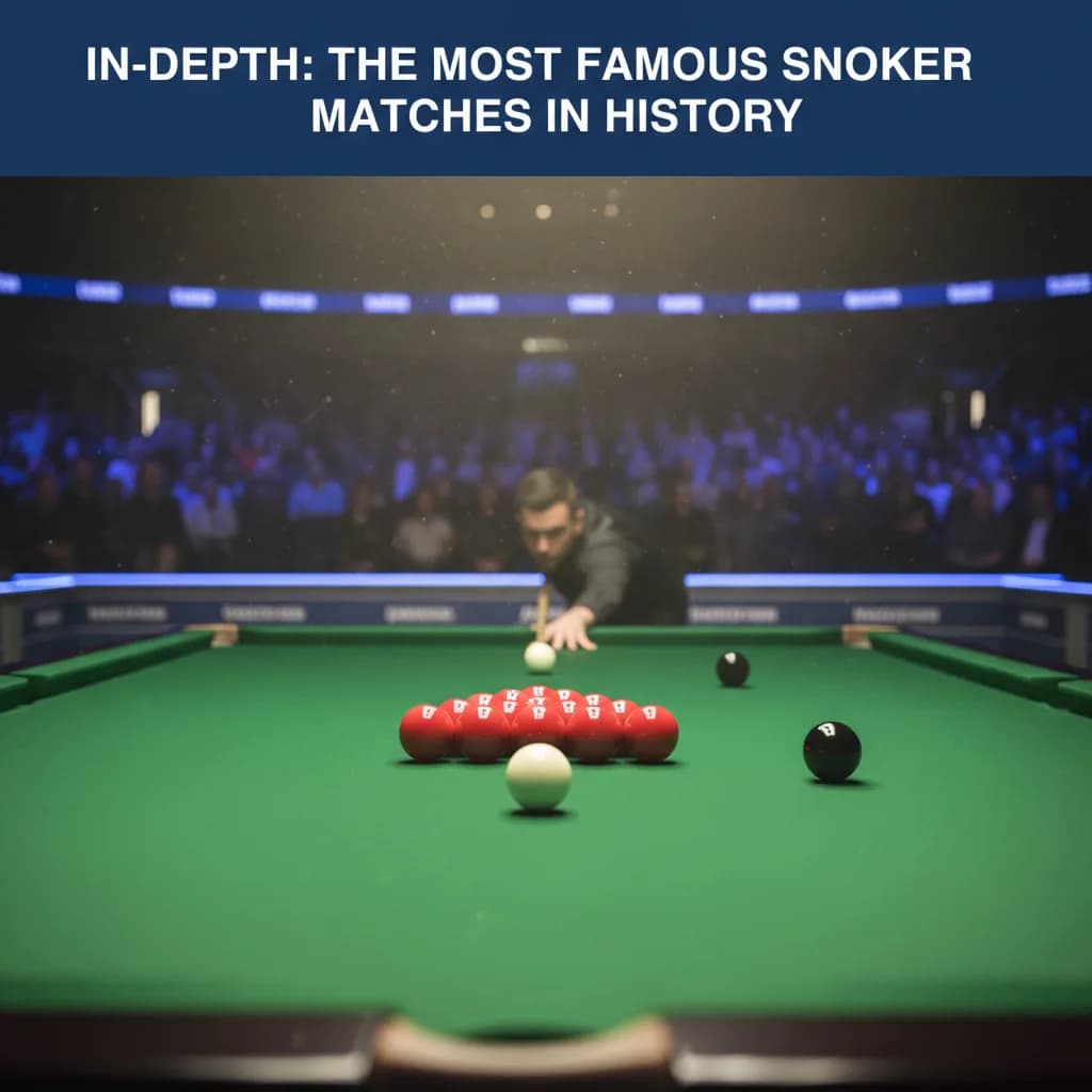 In-depth: The Most Famous Snooker Matches in History