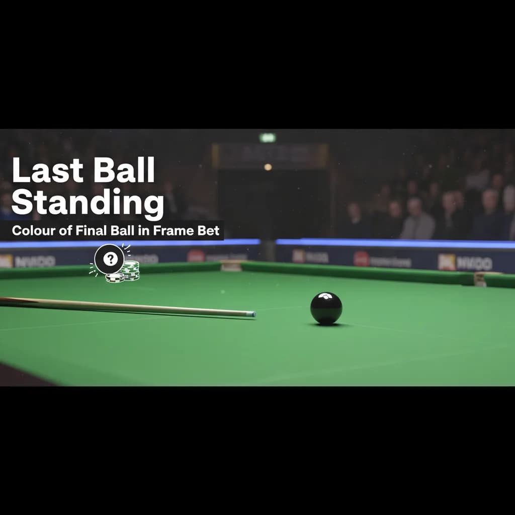 Last Ball Standing: Colour of Final Ball in Frame Bet