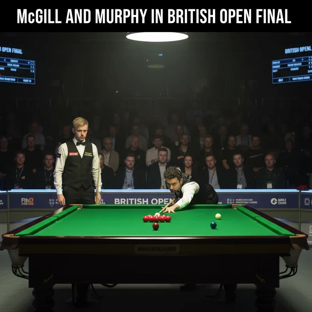 McGill and Murphy in British Open Final