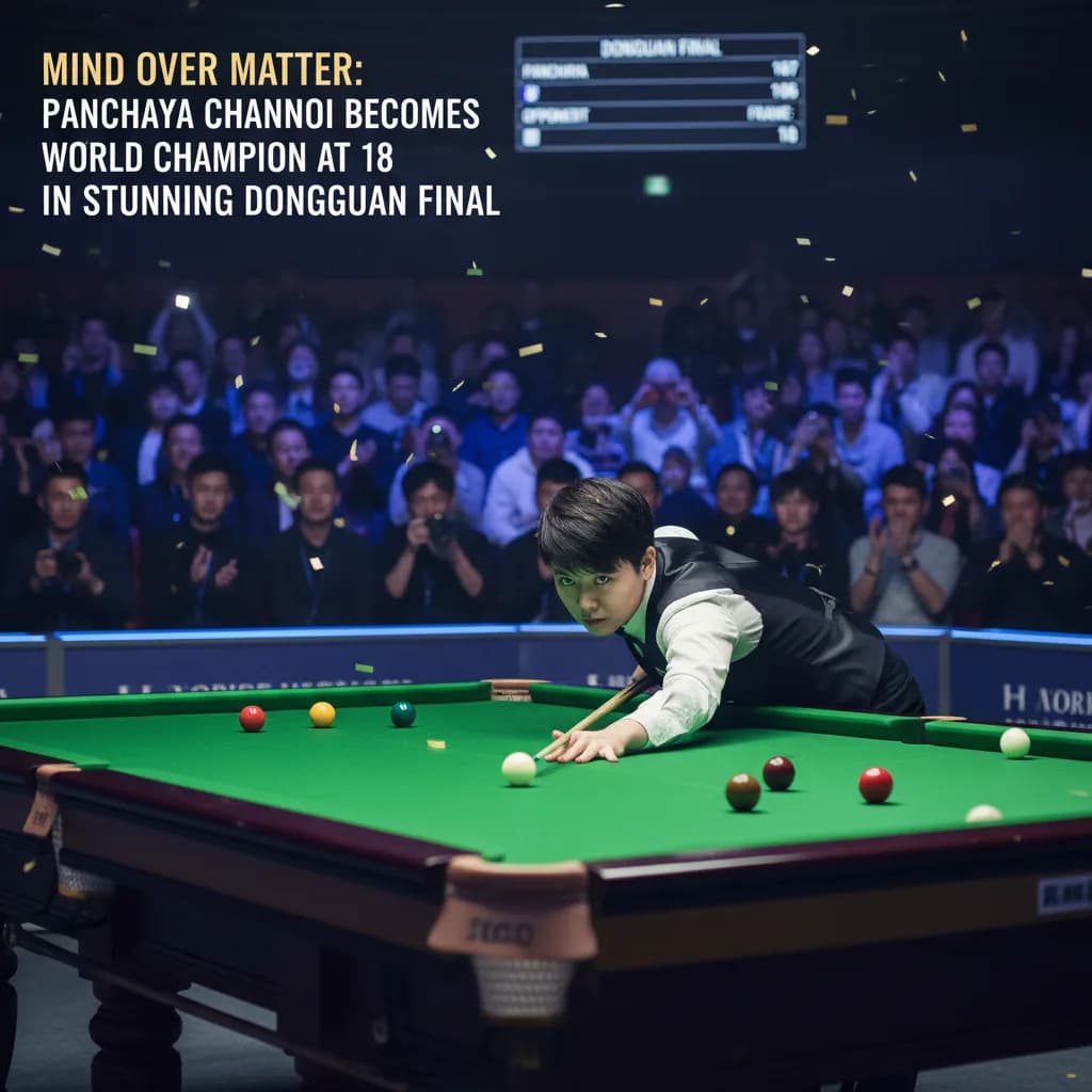 Mind Over Matter: Panchaya Channoi Becomes World Champion at 18 in Stunning Dongguan Final