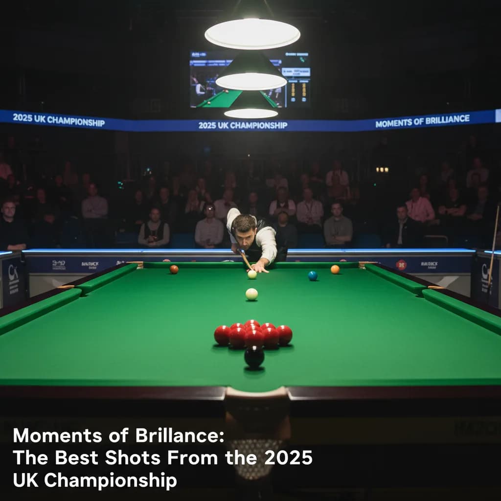Moments of Brilliance: The Best Shots From the 2025 UK Championship