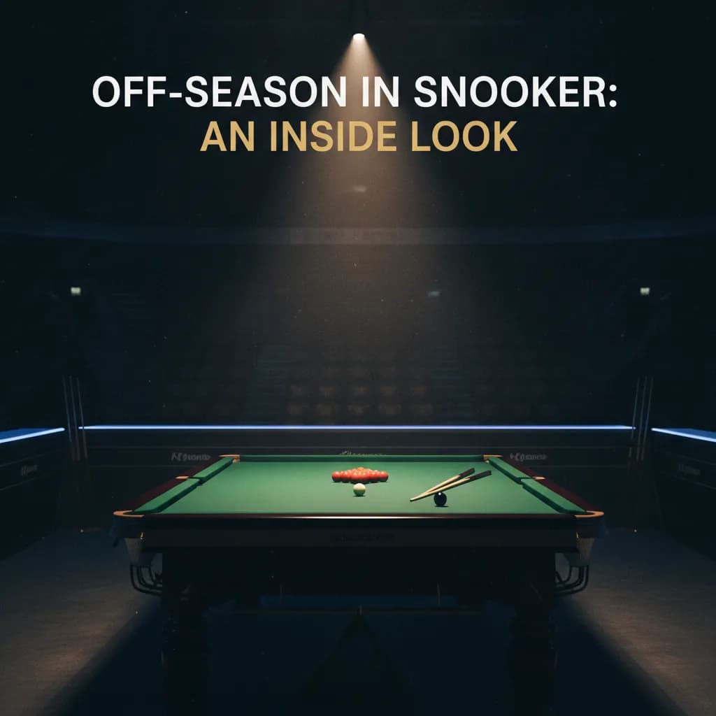 Off-season in Snooker: An Inside Look
