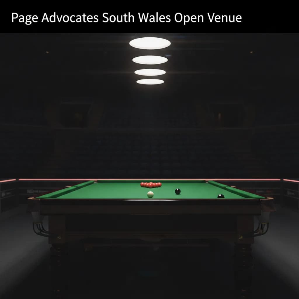 Page Advocates South Wales Open Venue