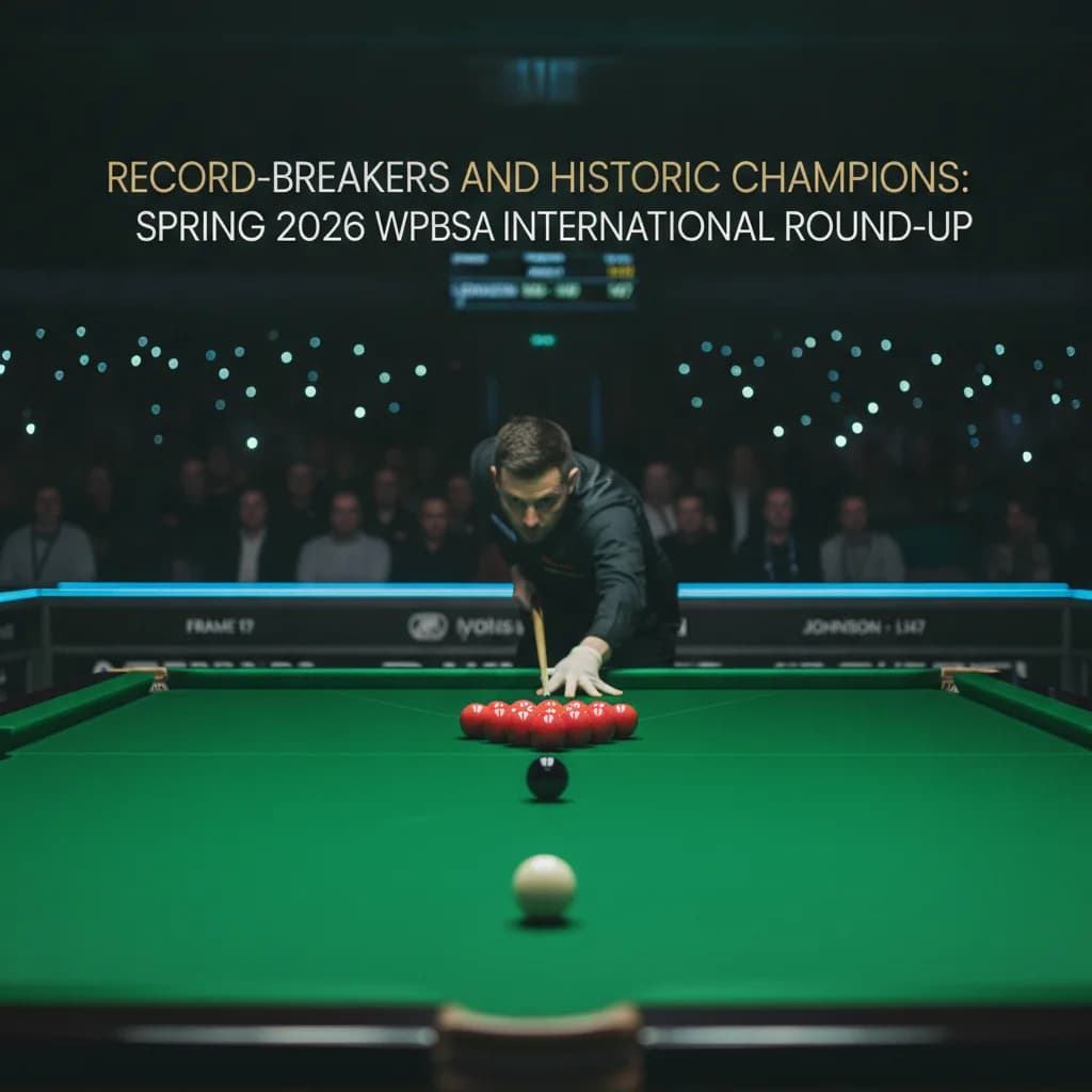 Record-Breakers and Historic Champions: Spring 2026 WPBSA International Round-Up