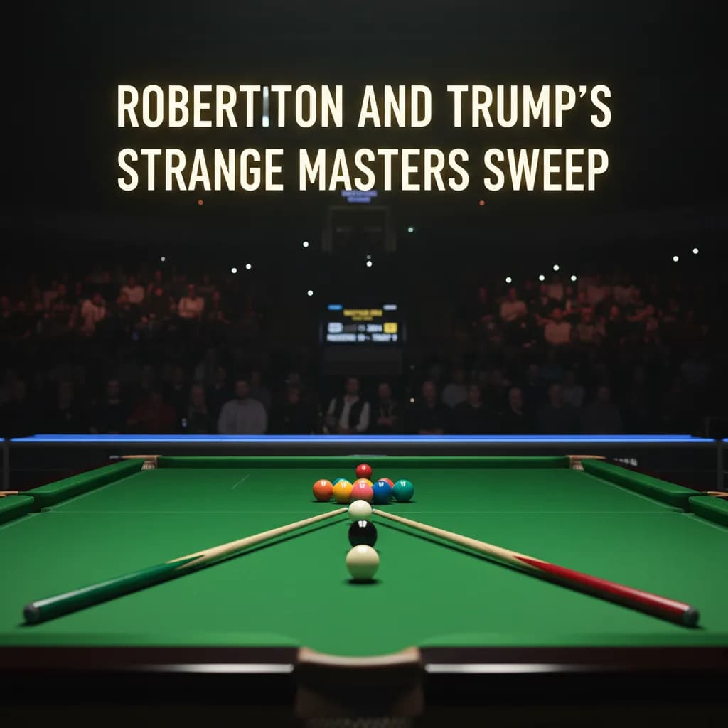 Robertson and Trump's Strange Masters Sweep