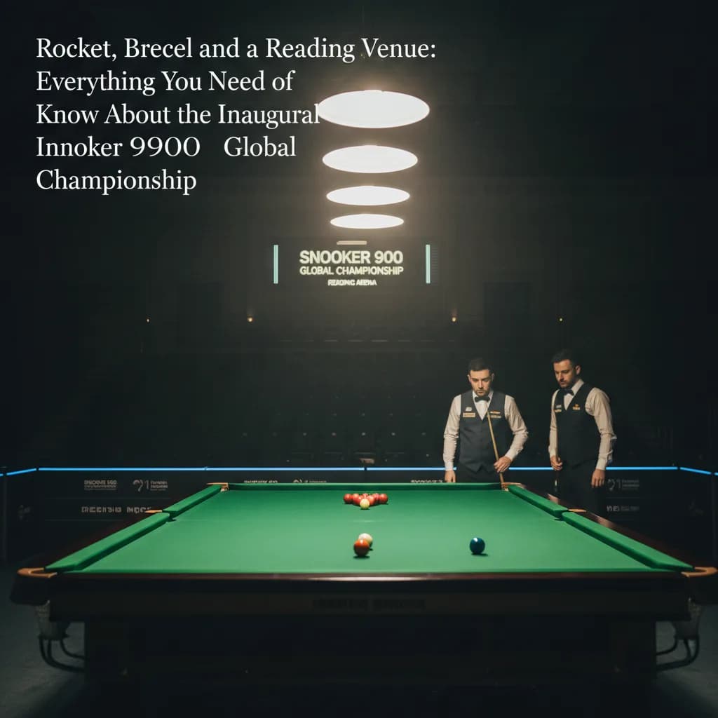 Rocket, Brecel and a Reading Venue: Everything You Need to Know About the Inaugural Snooker 900 Global Championship