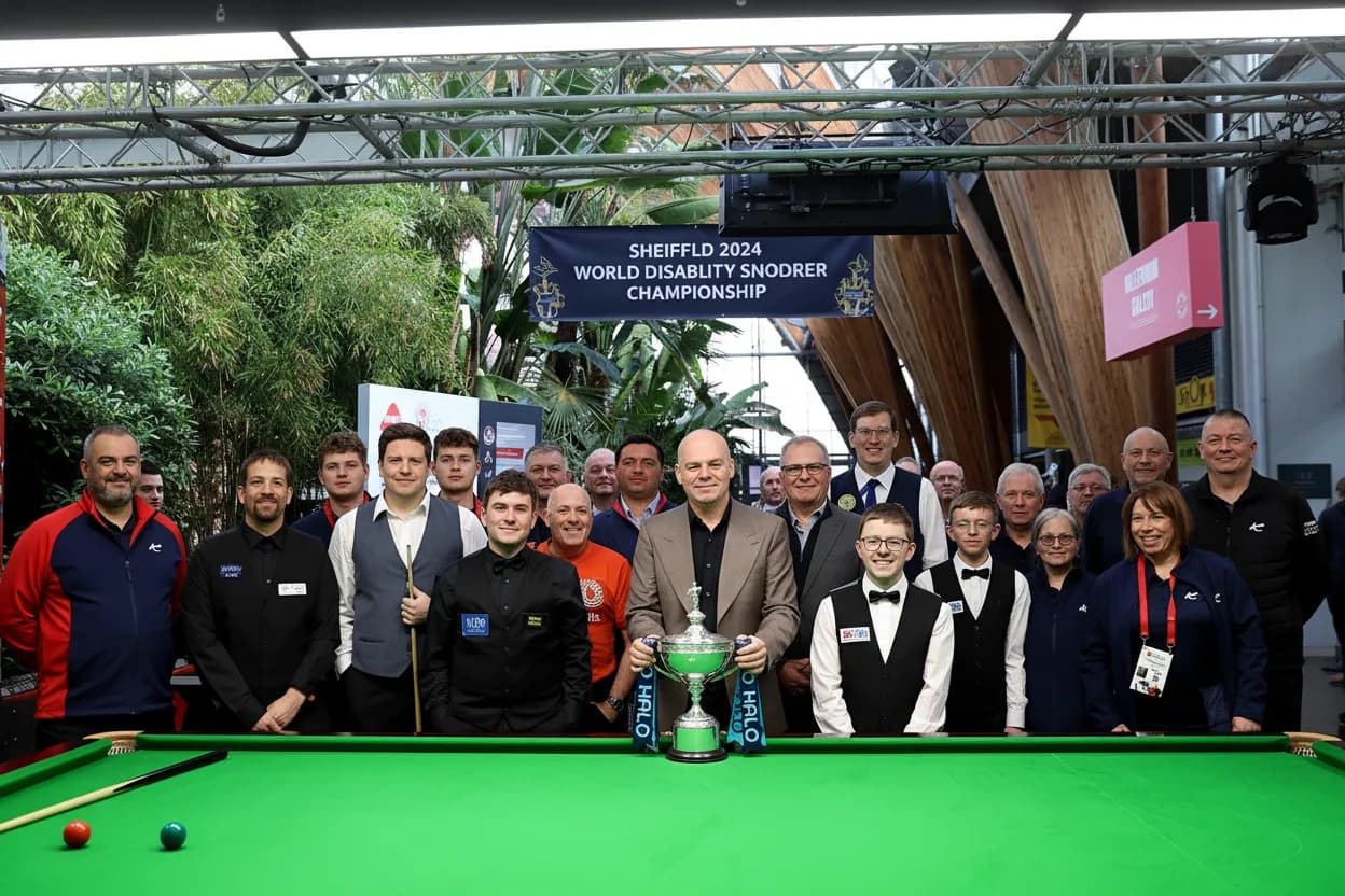 Sheffield Puts Disability Snooker in the Spotlight During World Championship Week