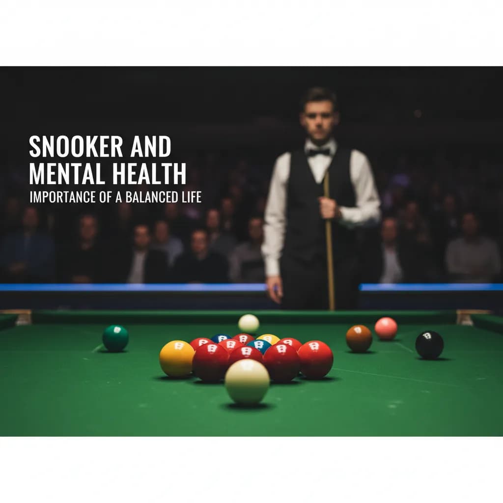 Snooker and Mental Health: Importance of a Balanced Life