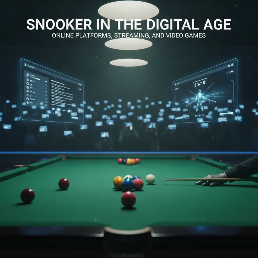 Snooker in the Digital Age: Online Platforms, Streaming, and Video Games