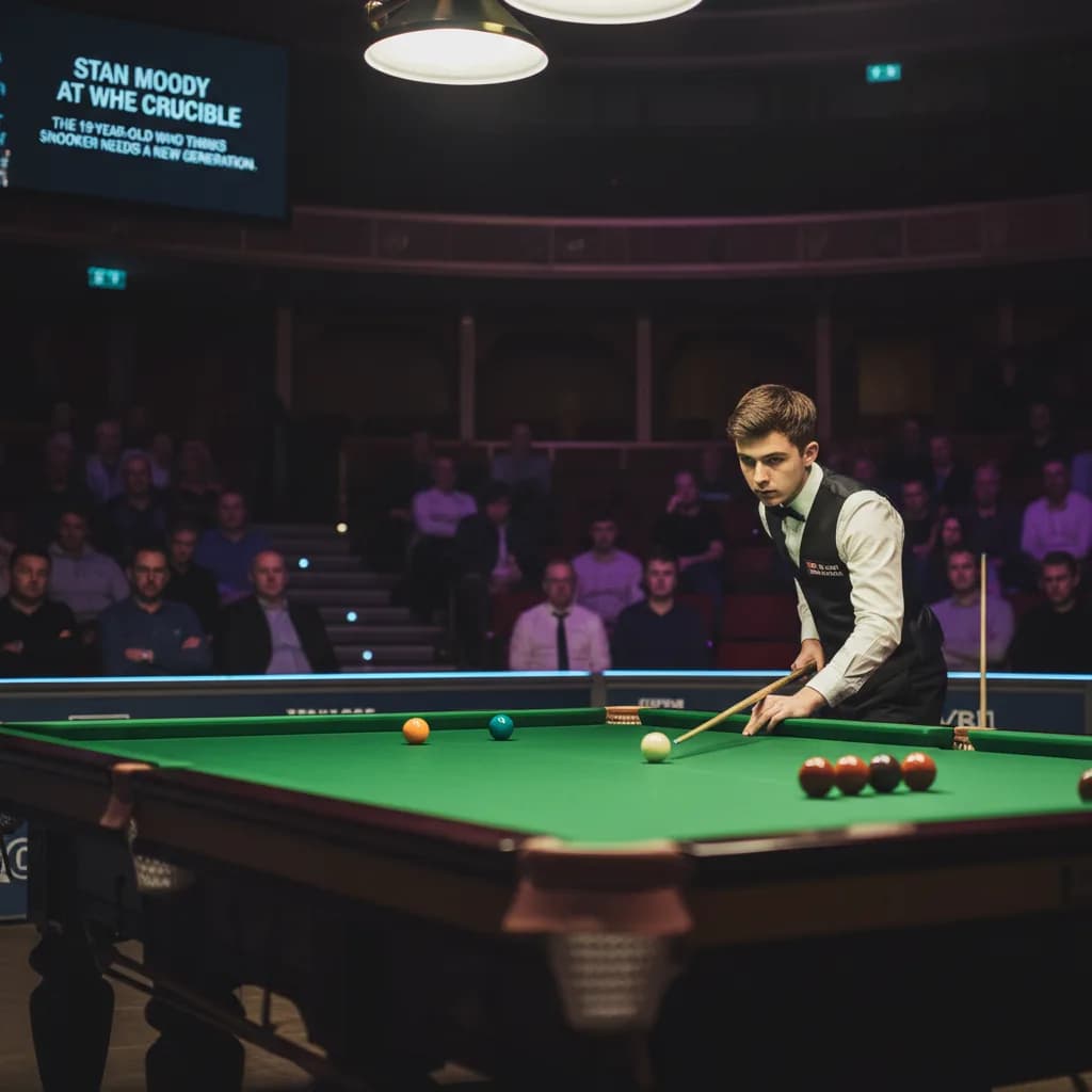 Stan Moody at the Crucible: The 19-Year-Old Who Thinks Snooker Needs a New Generation