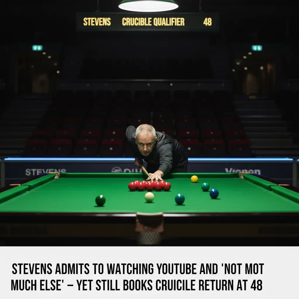 Stevens Admits to Watching YouTube and 'Not Much Else' — Yet Still Books Crucible Return at 48