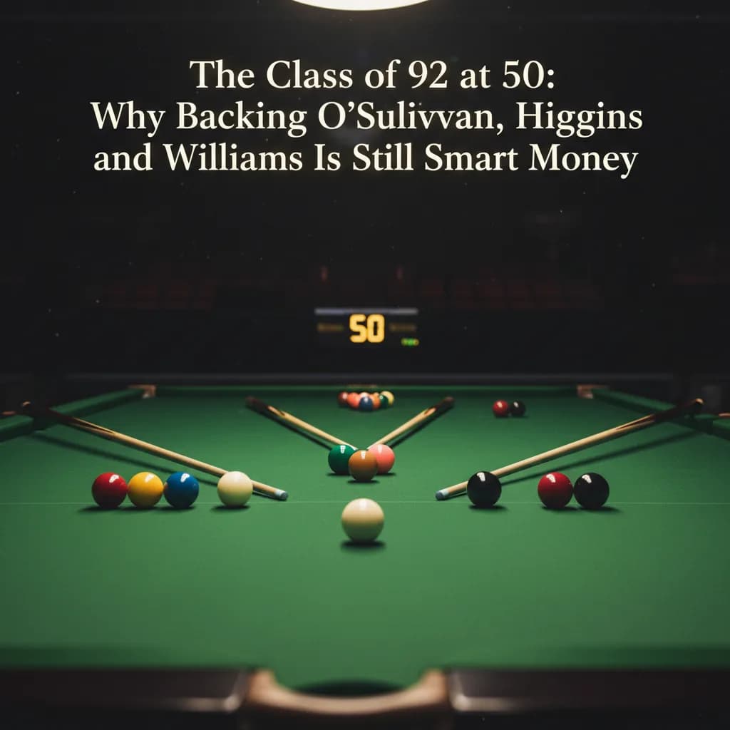 The Class of 92 at 50: Why Backing O'Sullivan, Higgins and Williams Is Still Smart Money