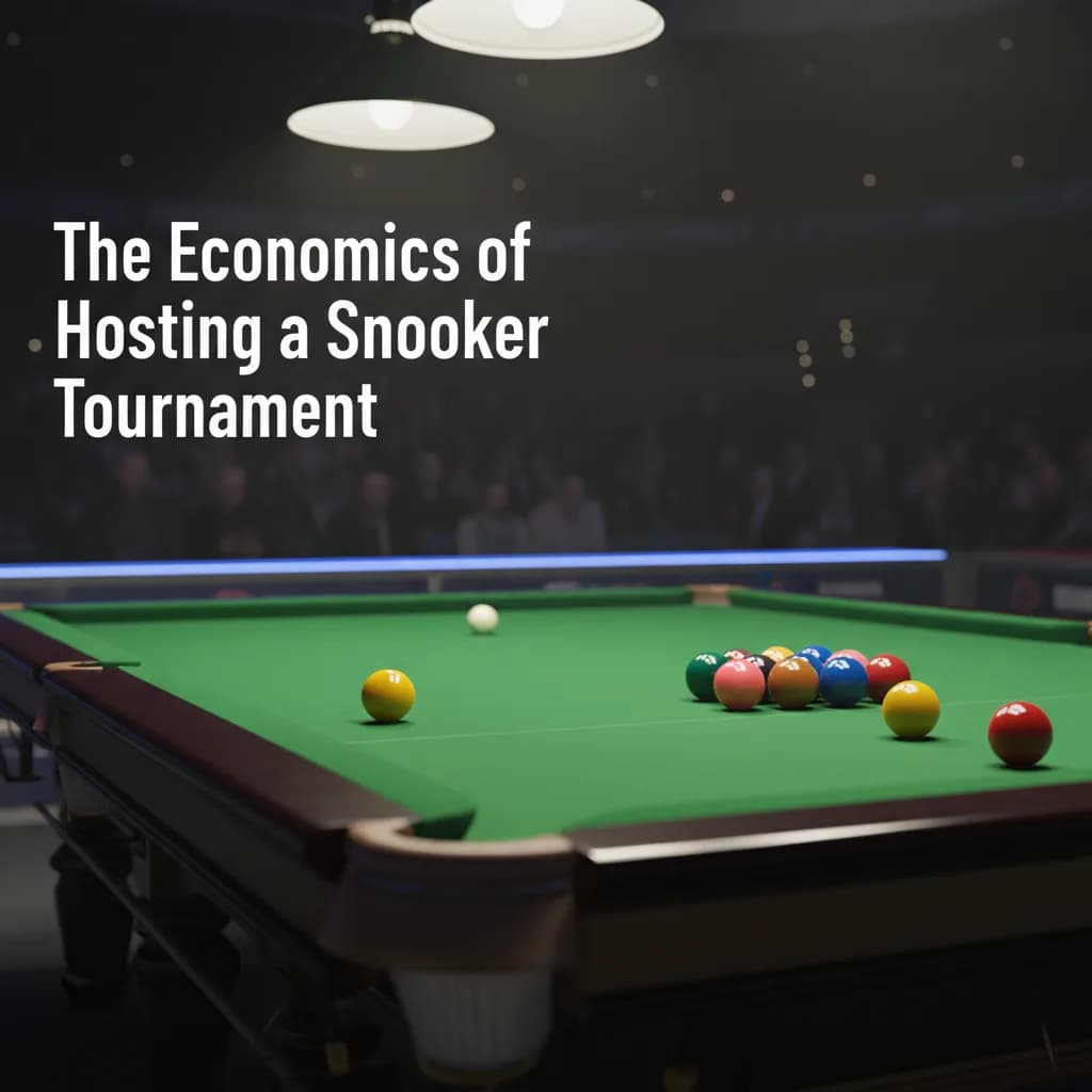 The Economics of Hosting a Snooker Tournament