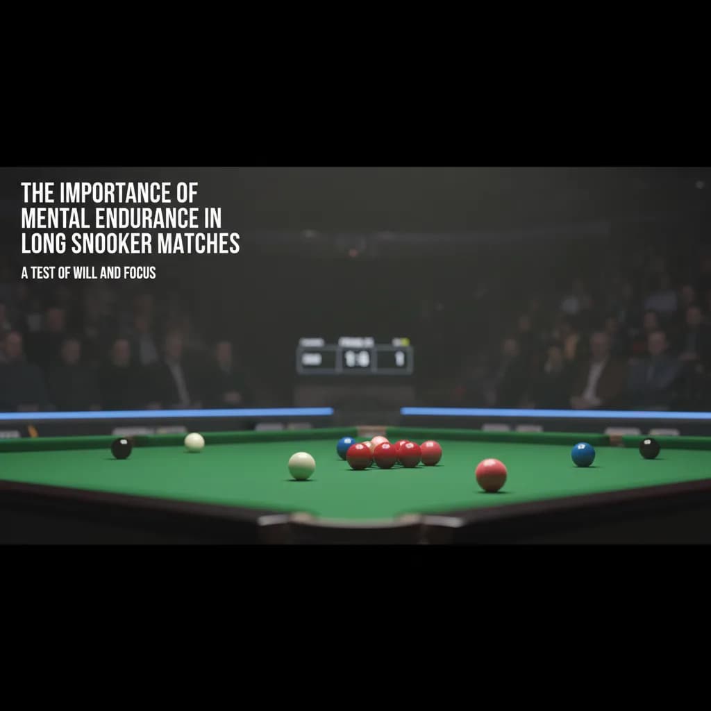 The Importance of Mental Endurance in Long Snooker Matches