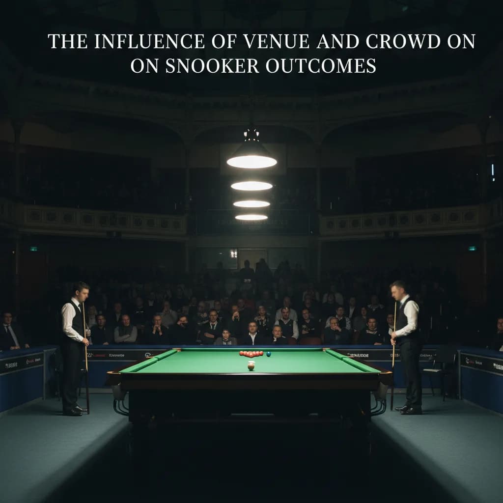 The Influence of Venue and Crowd on Snooker Outcomes