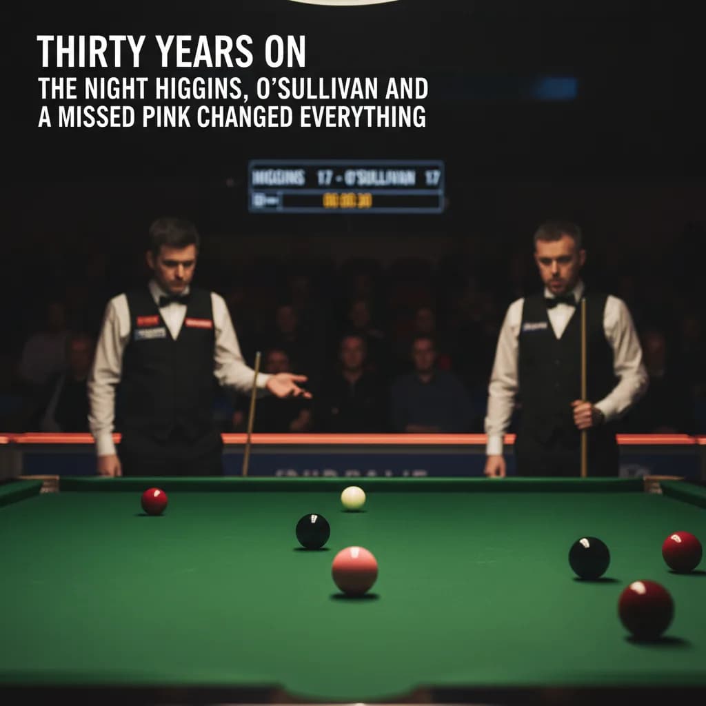 Thirty Years On: The Night Higgins, O'Sullivan and a Missed Pink Changed Everything