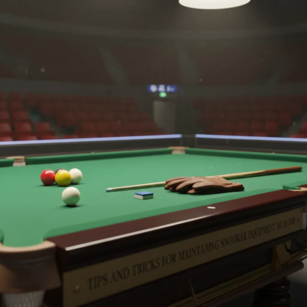 Tips and Tricks for Maintaining Snooker Equipment at Home