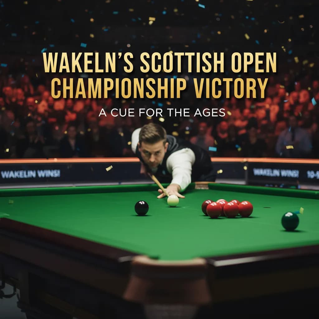 Wakelin's Scottish Open Championship Victory