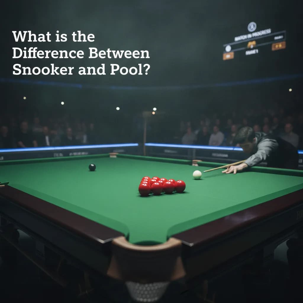 What is the Difference Between Snooker and Pool?