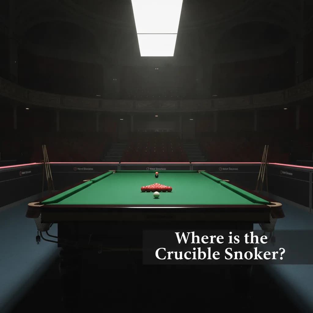Where is the Crucible Snooker?