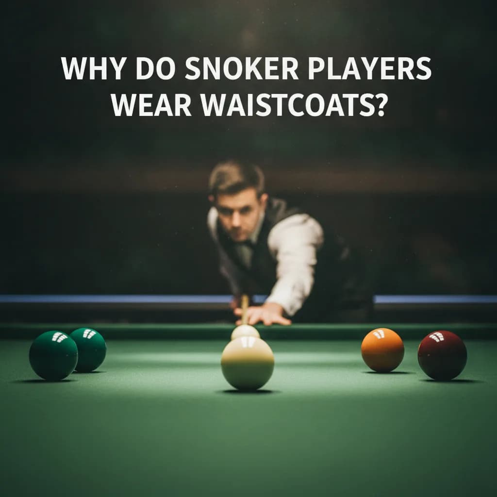 Why do Snooker Players Wear Waistcoats?