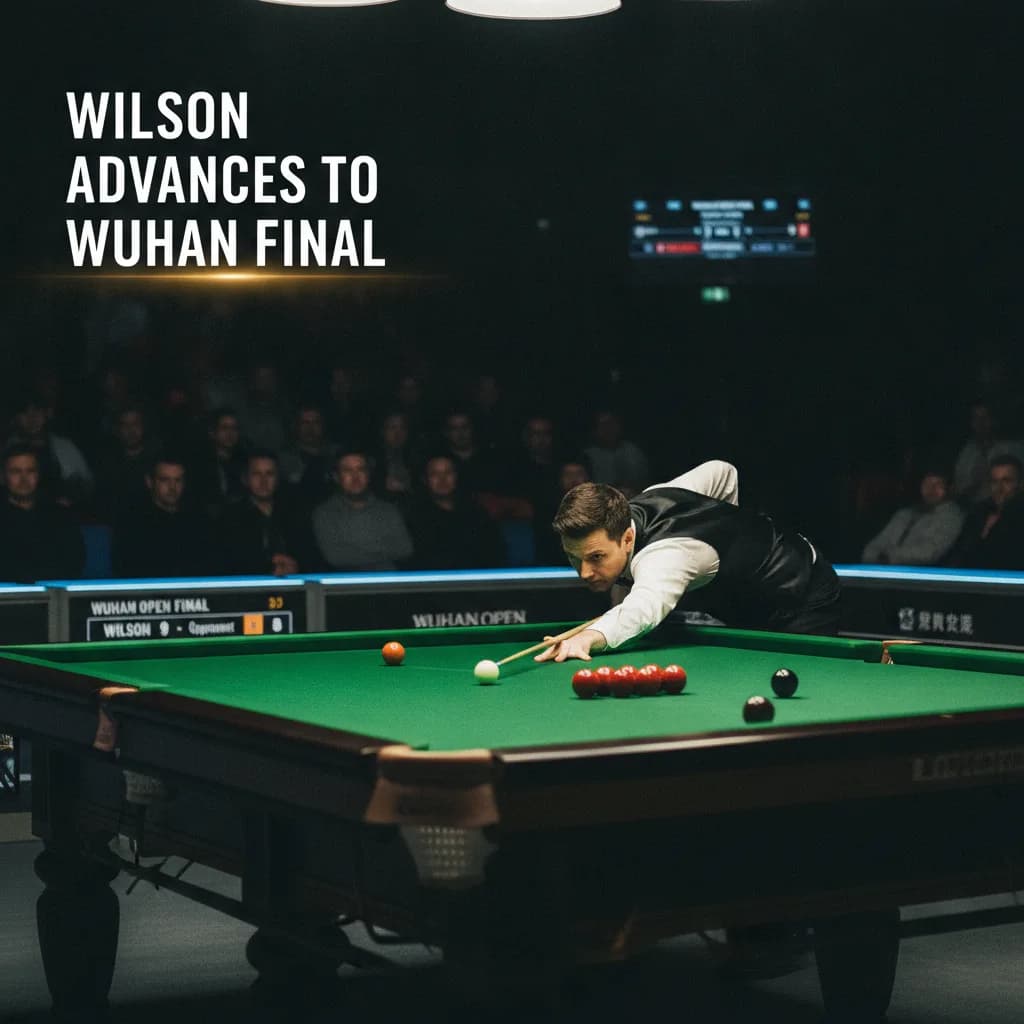 Wilson advances to Wuhan final