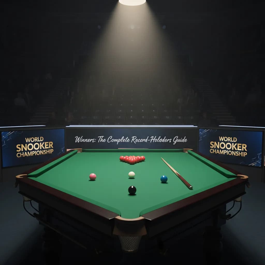 World Snooker Championship Winners: The Complete Record-Holders Guide