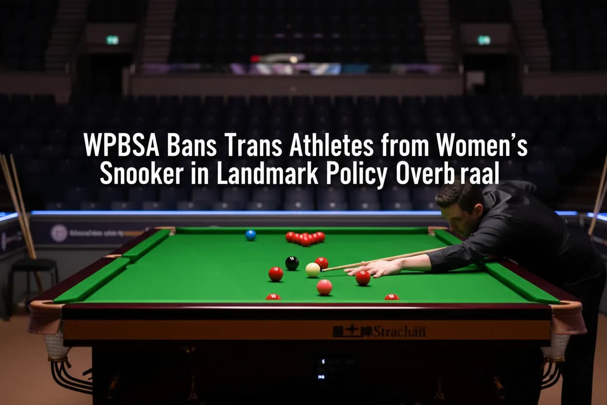 WPBSA Bans Trans Athletes from Women's Snooker in Landmark Policy Overhaul