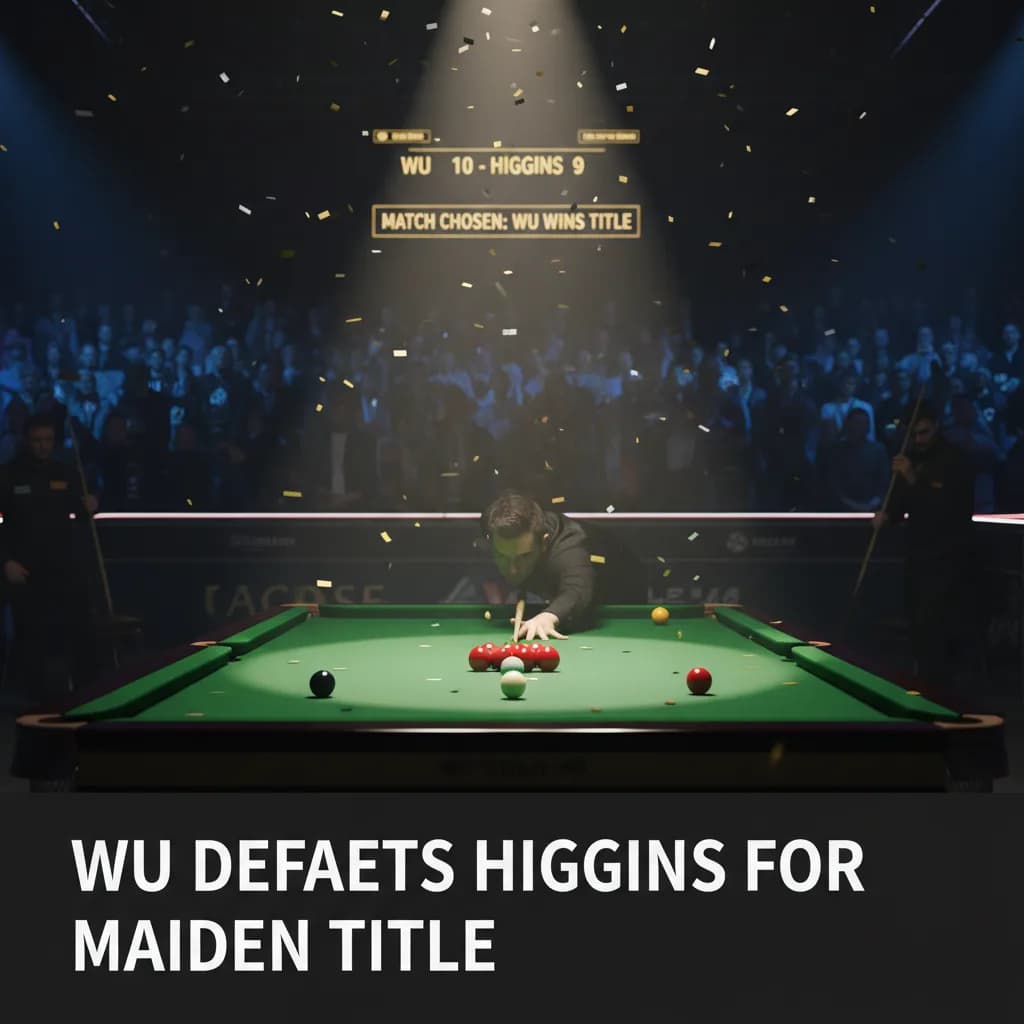Wu Defeats Higgins for Maiden Title
