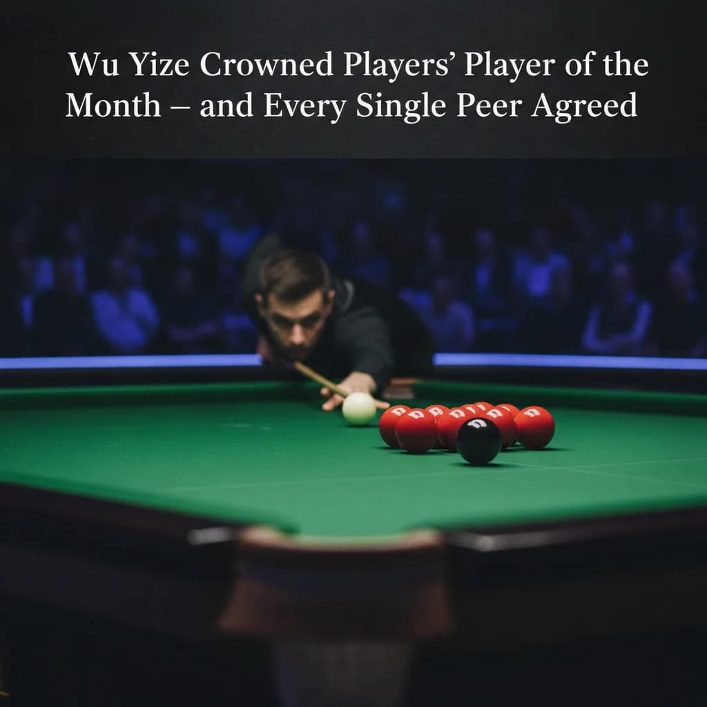 Wu Yize Crowned Players' Player of the Month — and Every Single Peer Agreed