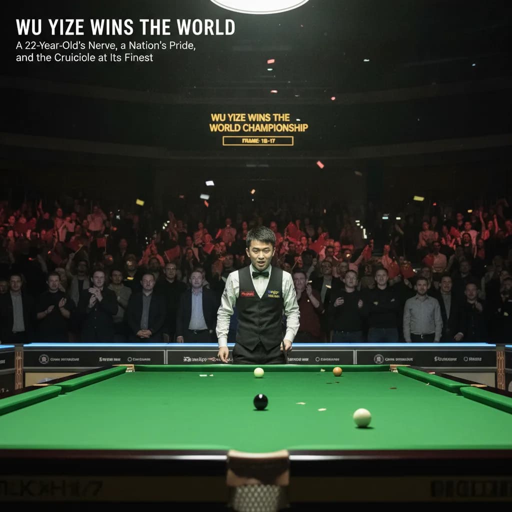 Wu Yize Wins the World: A 22-Year-Old's Nerve, a Nation's Pride, and the Crucible at Its Finest